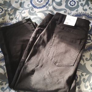 Lane Bryant Black "Pedal" style capri pants. NWT